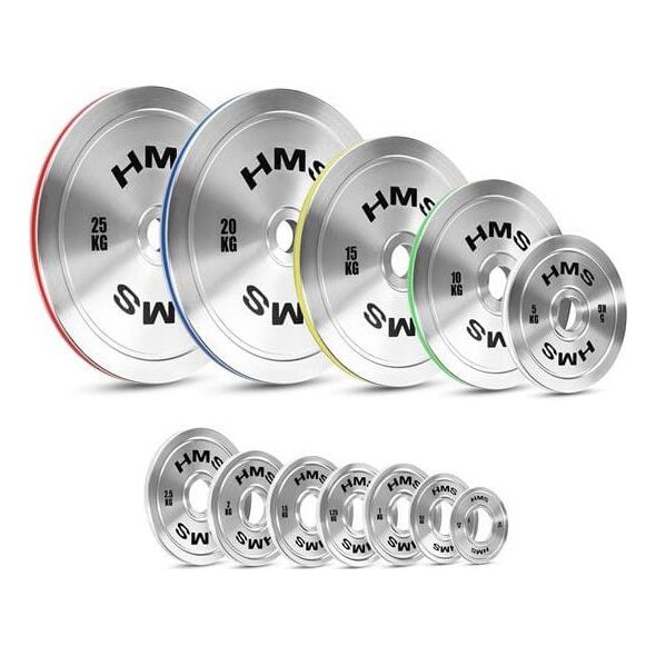 TOS05 TALERZ OLIMPIJSKI STALOWY KALIBROWANY 0.5 KG HMS
