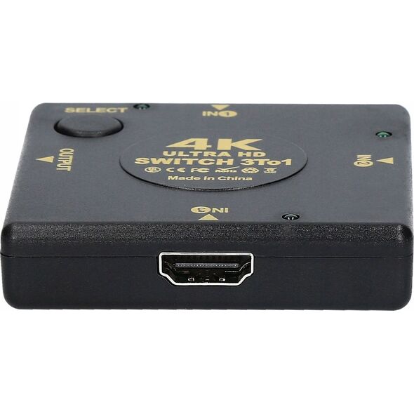 Pawonik Switch Przełącznik 3x Hdmi Ultra Hd 4K