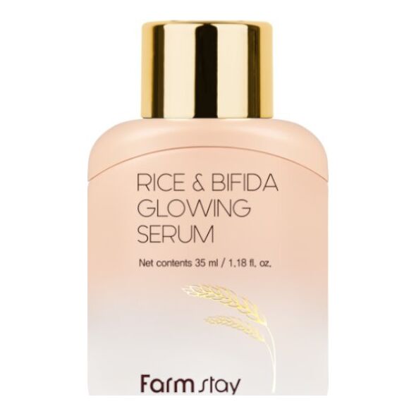 Farmstay Rice & Bifida Rozświetlające serum z fermentami i ryżem 35ml
