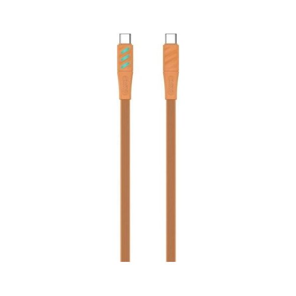 Kabel do ładowania Havit Typ C CB6254 pomarańczowy