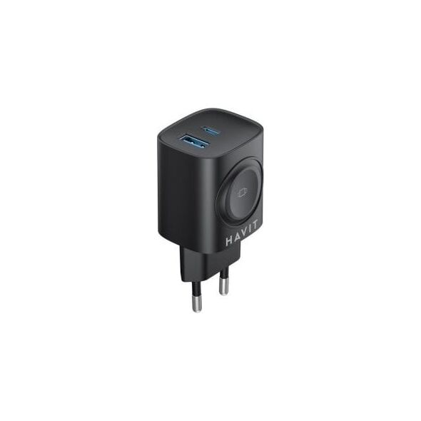 Ładowarka Havit USB-C+USB-A UC132 EU