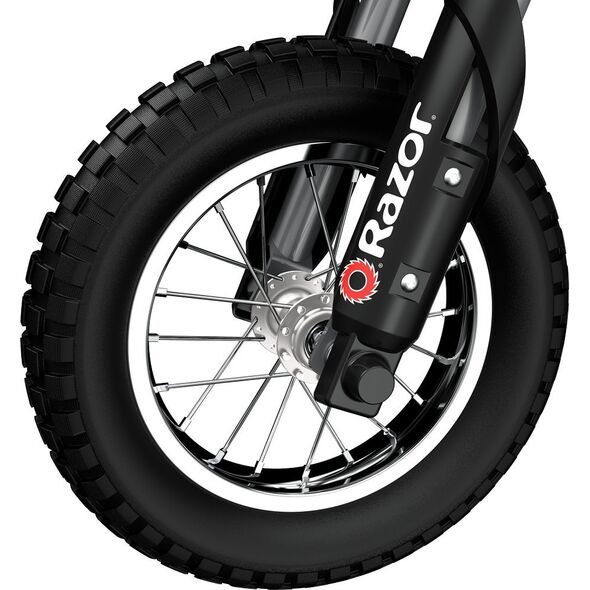 Motocykl elektryczny Razor MX350 Dirt czarny  wytrzymały cross dla młodzieży