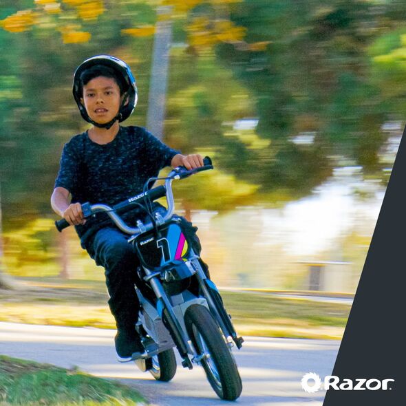 Motocykl elektryczny Razor MX350 Dirt czarny  wytrzymały cross dla młodzieży
