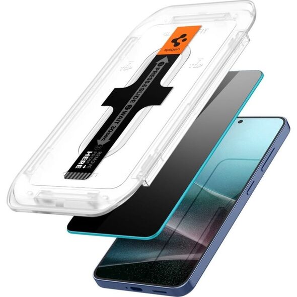 SZKŁO PRYWATYZUJĄCE SPIGEN GLAS.TR ”EZ FIT” HD 2-PACK GALAXY S24 / S25 PRIVACY