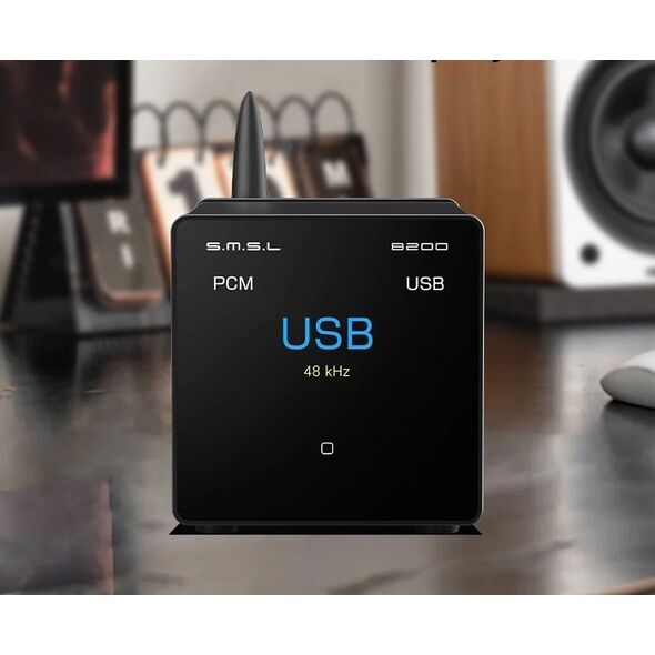 SMSL B200 Odbiornik audio Bluetooth DAC z przedwzmacniaczem