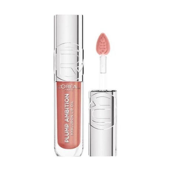 L'OREAL_Plump Ambition Hyaluron Lip Oil olejek do ust z kwasem hialuronowym 650 Nude Macaron 5ml