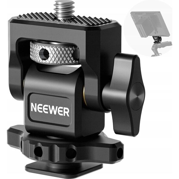 Profesjonalna Głowica 4,2kg 3D 360 na Monitor Gwint 1/4" Stopka ISO NEEWER MA002