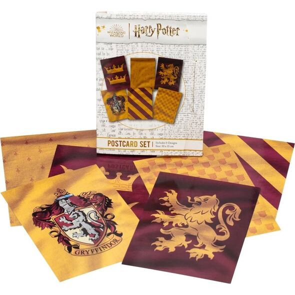 Pyramid Harry Potter Walizka Zestaw Premium (Gryffindor Crest) Czerwona