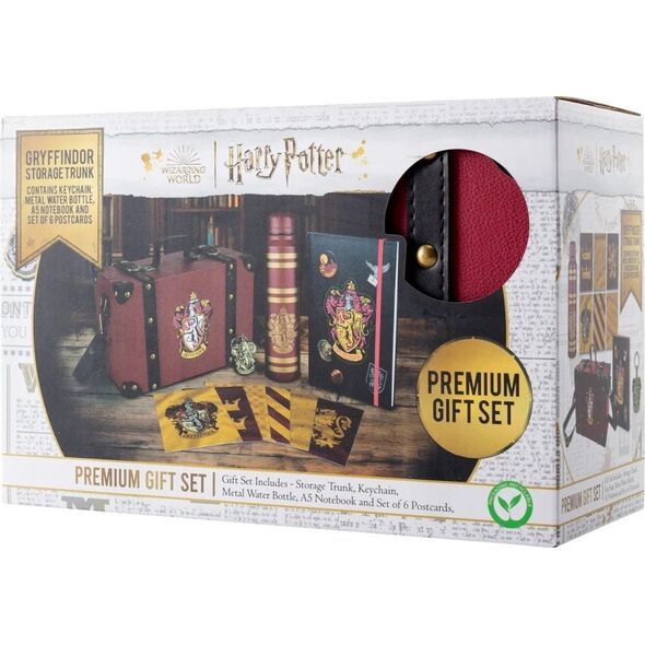 Pyramid Harry Potter Walizka Zestaw Premium (Gryffindor Crest) Czerwona