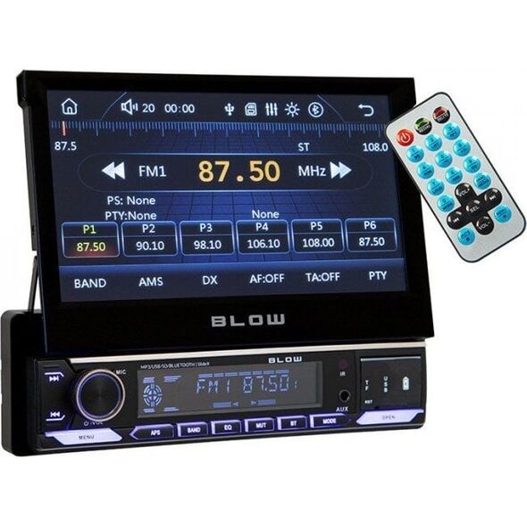 BLOW Radio SlideX RDS/MP3/ USB/micro SD/Bluetooth