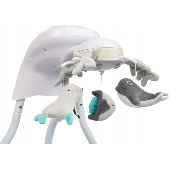 HUŚTAWKA ELEKTRYCZNA RAFFI LIGHT GREY