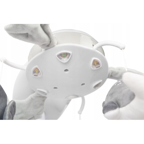 HUŚTAWKA ELEKTRYCZNA RAFFI LIGHT GREY