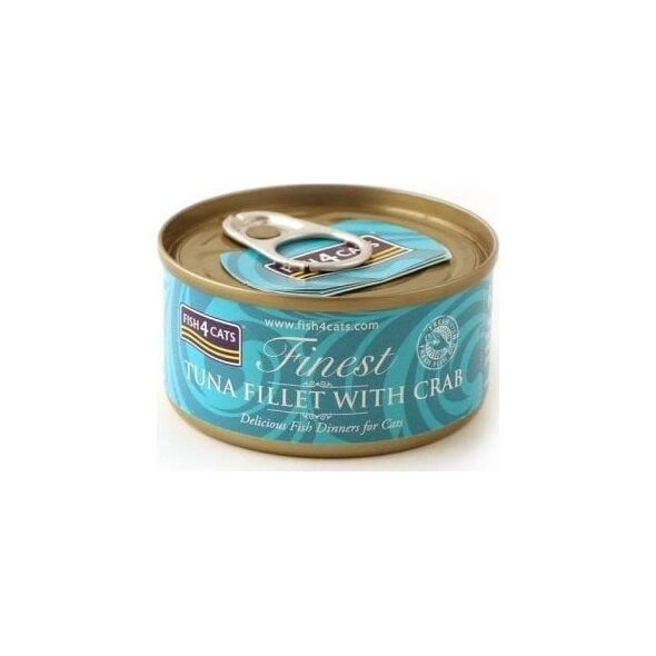 Fish4Cats Finest filet z Tuńczyka z Krabem 70g
