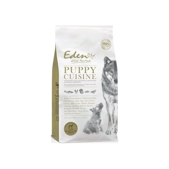 Eden Cuisine Rasy Średnie i Duże dla szczeniąt 2kg