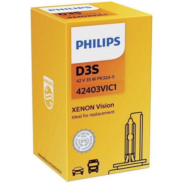 Philips ŻARÓWKA XENONOWA D3S 42V/35W 4600K PHILIPS VISION