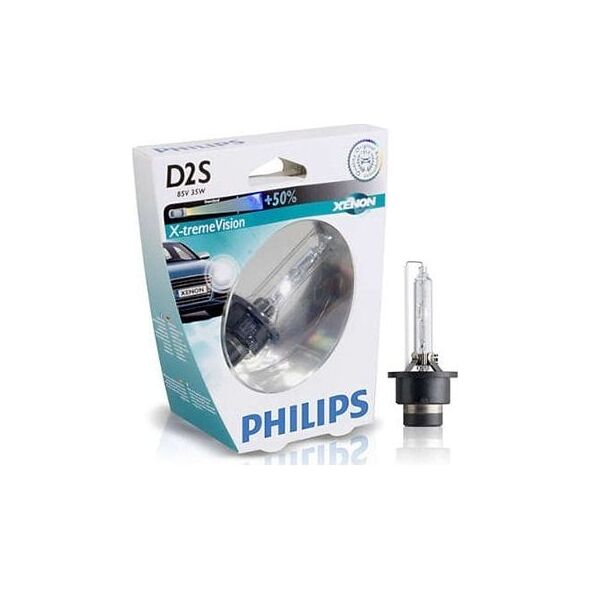 Philips ŻARÓWKA XENONOWA D2S 85V/35W +150% 4800K PHILIPS X-TREMEVISION GEN2