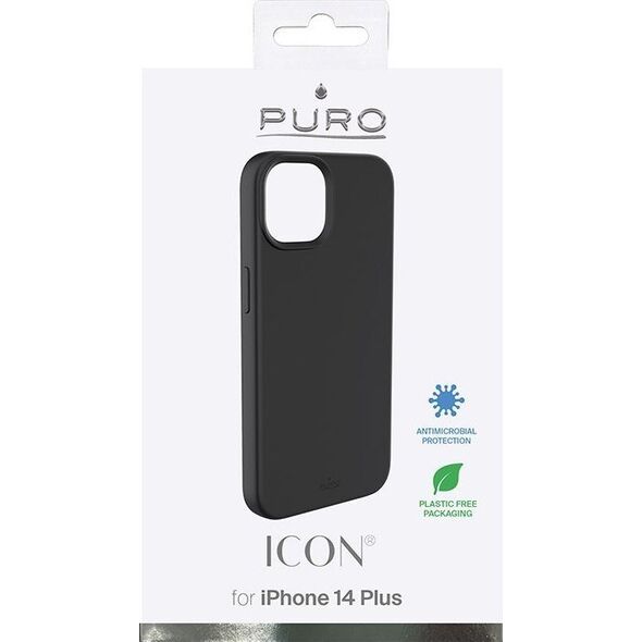 Puro PURO ICON Cover - Etui iPhone 14 Plus (czarny)