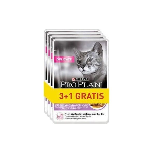 PURINA NESTLE Purina Pro Plan Delicate Indyk 85g 3+1