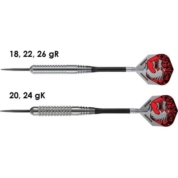Harrows Rzutki Harrows SILVER ARROWS Eric Bristow Steeltip 22 gR