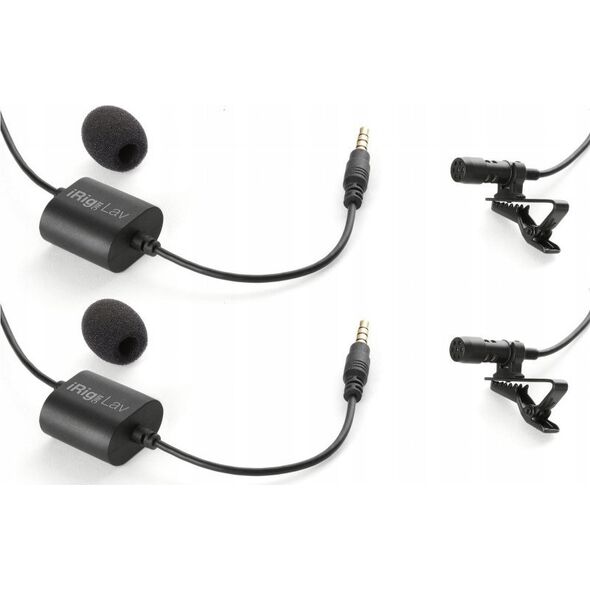 Mikrofon IK Multimedia IK iRig Mic Lav 2 Pack - Zestaw mikrofonowy