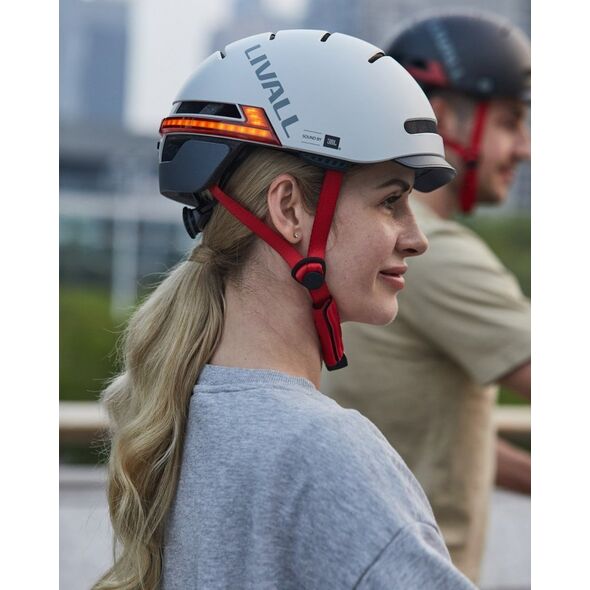 Livall Livall Kask Miejski Livall BH51M NSO Sound by JBL Bluetooth LED L