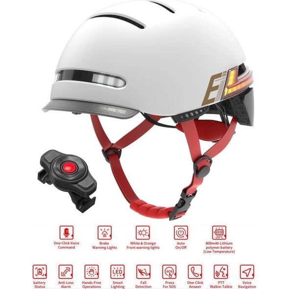 Livall Livall Kask Miejski Livall BH51M NSO Sound by JBL Bluetooth LED L