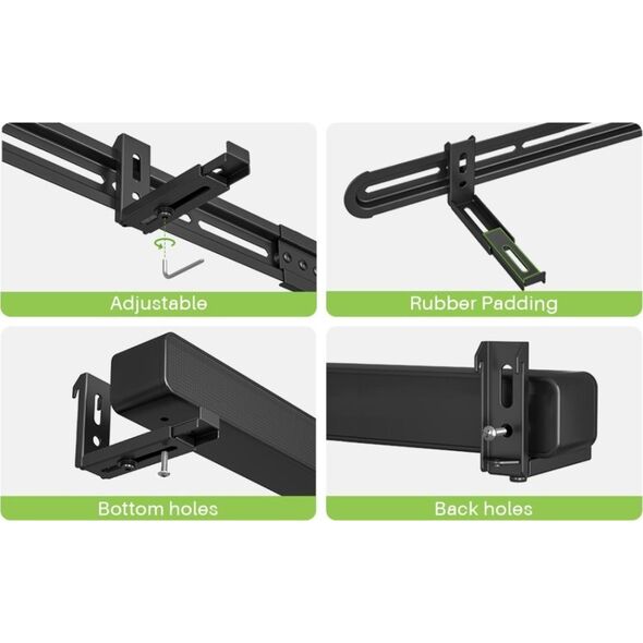 Techly Techly Uchwyt Ścienny lub VESA TV do Głośnika Soundbar