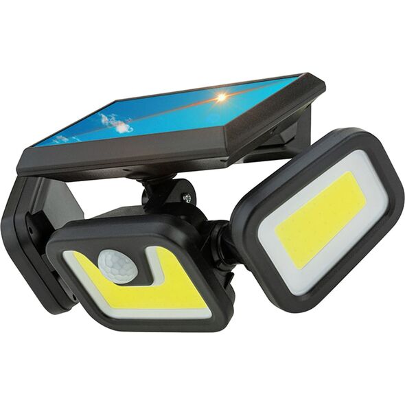 Blow 67-495# Lampa uliczna solarna 3 reflektory + czujnik