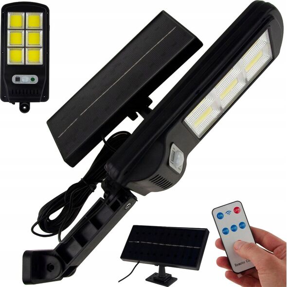 Blow 67-495# Lampa uliczna solarna 3 reflektory + czujnik