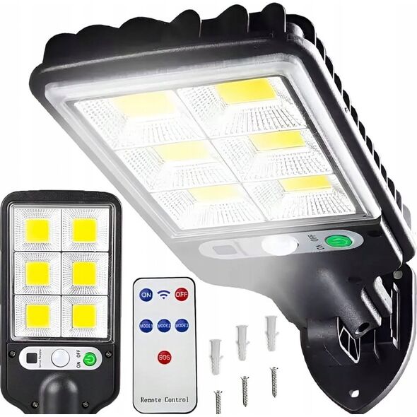 Blow 67-495# Lampa uliczna solarna 3 reflektory + czujnik