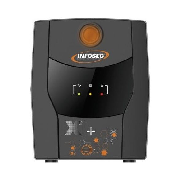 UPS Infosec Zasilacz awaryjny UPS 1600VA 900W 2x 9Ah 4x FR/Schuko