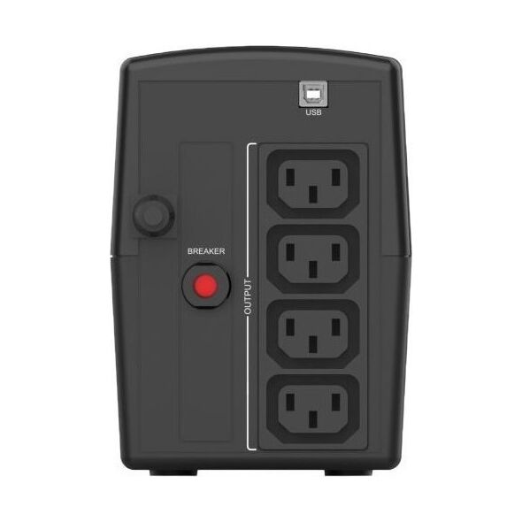 UPS Infosec Infosec Zasilacz awaryjny UPS 700VA 360W 7Ah 4x IEC C13