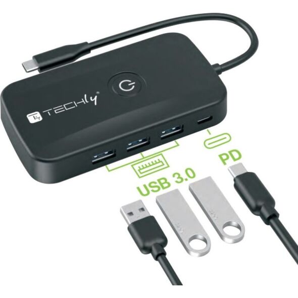 Bezprzewodowy transmiter obrazu USB-C do HDMI 1080p do 30m