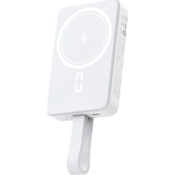 Powerbank Romoss WMS10 10000mAh 20W, biały  Ładowanie magnetyczne i szybkie ładowanie