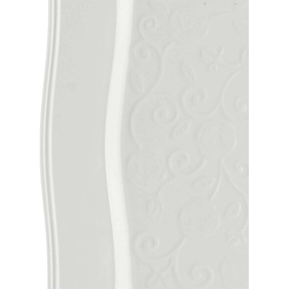 La Porcellana Bianca FLORENTINA Zestaw 6 talerzy kwadratowych 26.5 cm