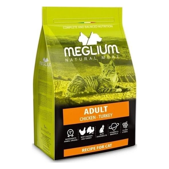 Meglium Cat Adult Chicken & Turkey 10kg