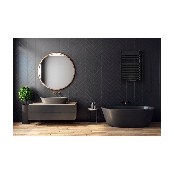 Grzejnik INVENA 800X540 łazienkowy CZARNY WYSYŁKA 48h