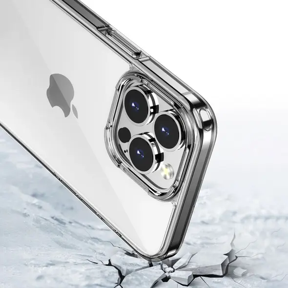 Bizon Case Halo for Apple iPhone 15 Pro Max transparent