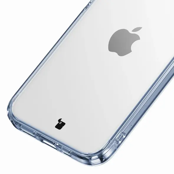 Bison Case Halo case for Apple iPhone 15 Pro transparent-blue