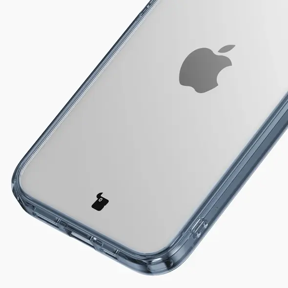 Bizon Case Halo for Apple iPhone 14 / 13 transparent-blue