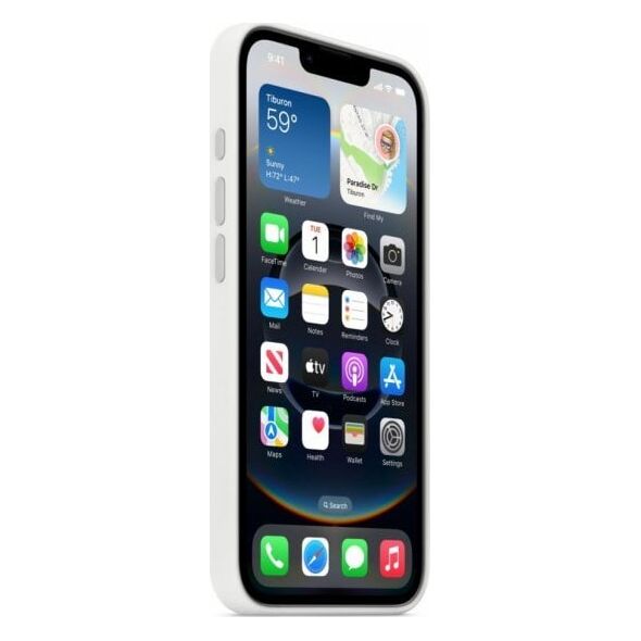 Θήκη Σιλικόνης APPLE iPhone 16e Λευκή