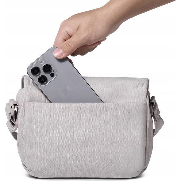 Torba Fotograficzna Futerał ULANZI Crossbody Sling na Aparat Kamerę Telefon / F01 / Beżowy