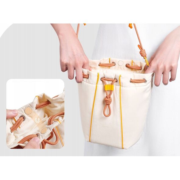Torba Podróżna Foto Futerał ULANZI Crossbody Sling na Aparat Kamerę Telefon / DS01 / Beżowy