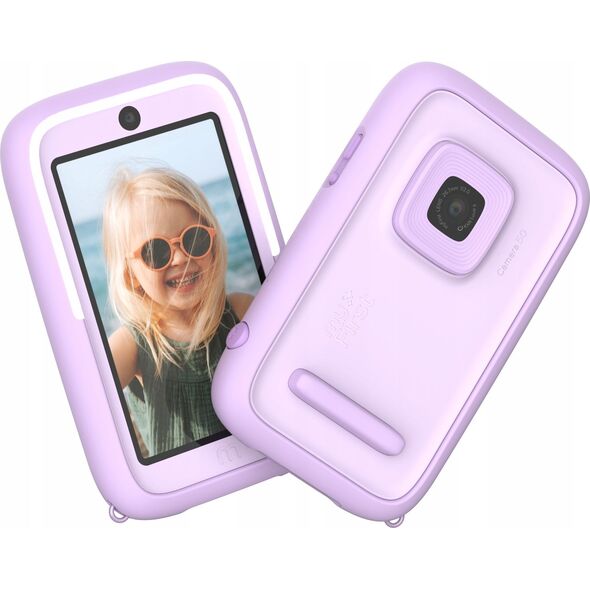 Aparat AI 2x 20MP Selfie 16MP Kamera HD 1080p dla Dziecka MyFirst / Camera 50 / Różowy
