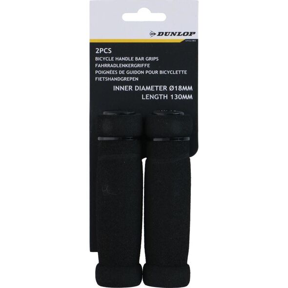 CHWYTY RĄCZKI GRIPY KIEROWNICY PROFILOWANE 128MM DUNLOP