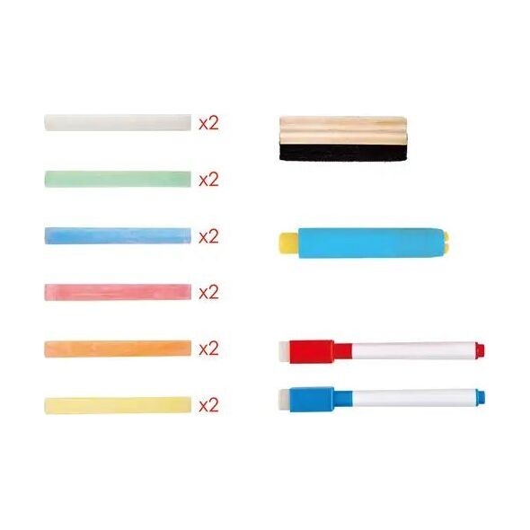 Επιτραπέζιο καβαλέτο Hape HAPE δύο όψεων, E1062A 13483986 6943478034723