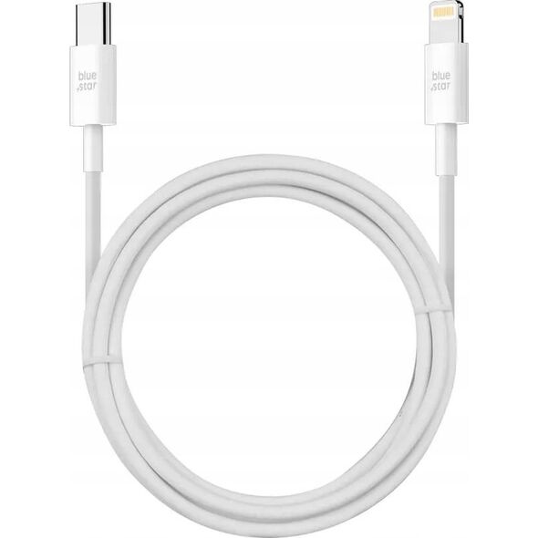 Καλώδιο BLUE STAR Τύπου C σε Lightning 2A 12W QC3.0 PA-X12 1 m λευκό