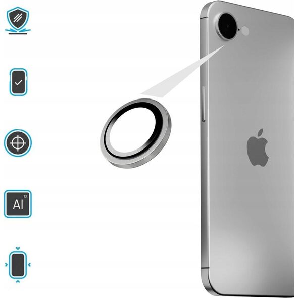 Fixed Κάμερα για Apple iPhone 16E αστρικό γκρι