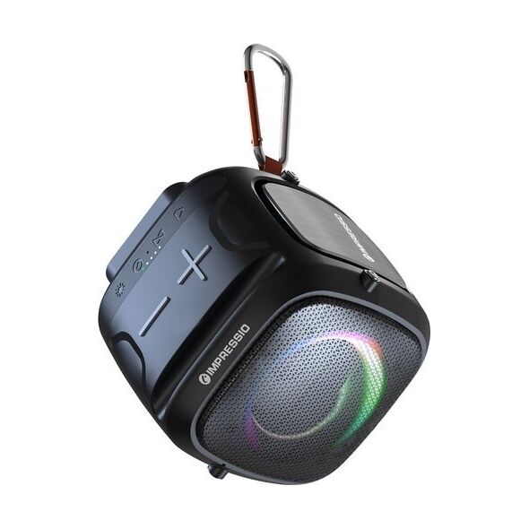 C-TECH αναπαραγωγή Impressio Qubis Mini, Party, 5W, μαύρο