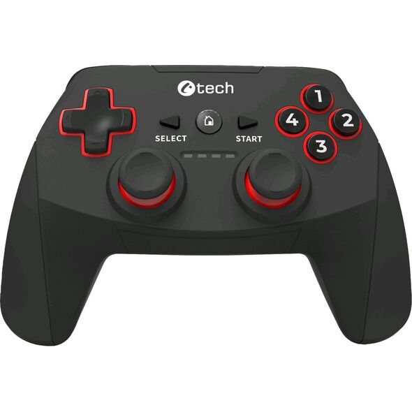 C-TECH Gamepad Khort pro PC/PS3/Android, 2x αναλογικό, X-input, δόνηση, ασύρματο, USB